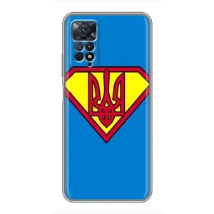 Чехол с картинкой (Патриотический ГЕРБ) на Xiaomi Redmi Note 11 Pro (Super - Герб)