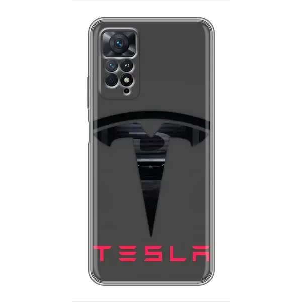 Чехол с рисунком «Logo TESLA» для Xiaomi Redmi Note 11 Pro Чехол с рисунком «Logo TESLA» для Xiaomi Redmi Note 11 Pro