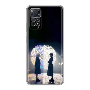 Чохол з картинкою Венсдей на Xiaomi Redmi Note 11 Pro (Внсдей і Енід)
