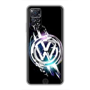 Чохол "Фольксваген" для Xiaomi Redmi Note 11 Pro (Volkswagen на чорному)