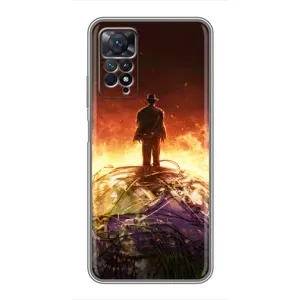 Чехол Оппенгеймер / Oppenheimer на Xiaomi Redmi Note 11 Pro (Ядерщик)