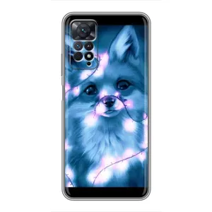 Чехол с Лисичкой для Xiaomi Redmi Note 11 Pro (Яркая Лиса)