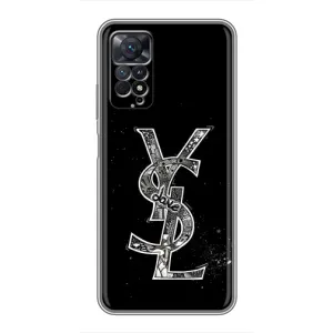 Чохол (Dior, Prada, YSL, Chanel) для Xiaomi Redmi Note 11 Pro (YSL)