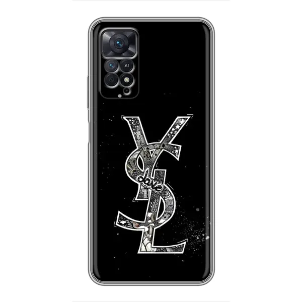 Чехол с рисунком «YSL» для Xiaomi Redmi Note 11 Pro Чехол с рисунком «YSL» для Xiaomi Redmi Note 11 Pro
