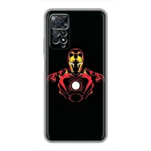 Чохол Супергерой Залізна Людина на Xiaomi Redmi Note 11 Pro (Залізна людина)
