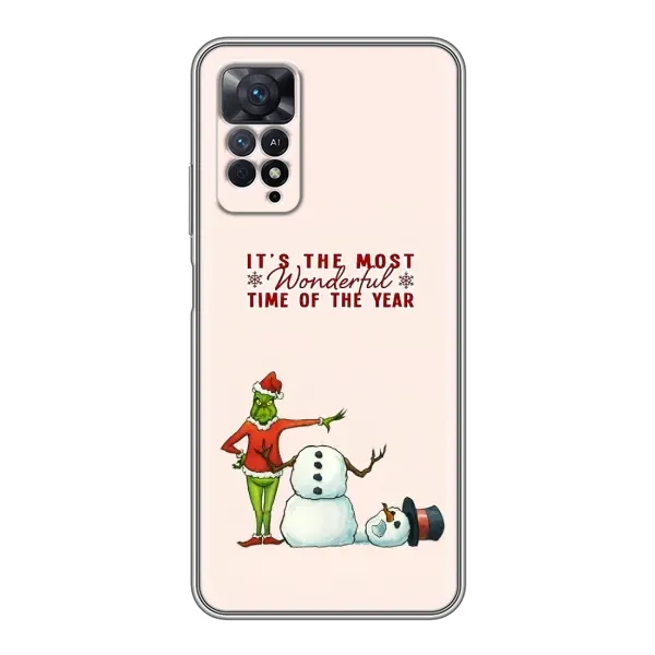 Чехол с рисунком «Злой Гринч» для Xiaomi Redmi Note 11 Pro Чехол с рисунком «Злой Гринч» для Xiaomi Redmi Note 11 Pro