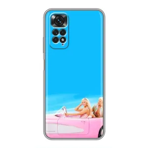 Силиконовый Чехол Барби Фильм на Xiaomi Redmi Note 11 / 11s (Барби и Кен)