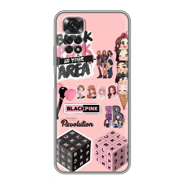 Чехол с рисунком «BLACK PINK коллаж» для Xiaomi Redmi Note 11 / 11s Чехол с рисунком «BLACK PINK коллаж» для Xiaomi Redmi Note 11 / 11s