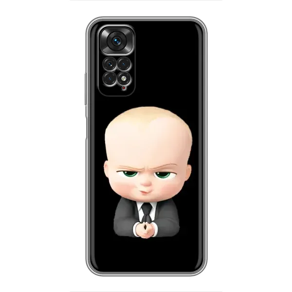 Чехол с рисунком «Бос» для Xiaomi Redmi Note 11 / 11s
