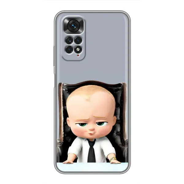 Чехол с рисунком «BOSS» для Xiaomi Redmi Note 11 / 11s