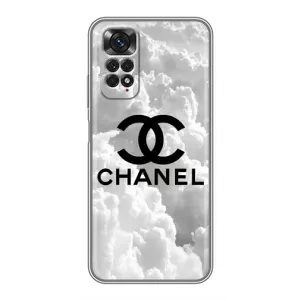 Чехол с Брендами одежды на Редми Нот 11 (CHANEL)