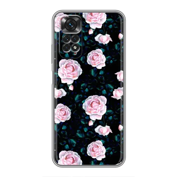 Чехол с рисунком «Чайные розы» для Xiaomi Redmi Note 11 / 11s Чехол с рисунком «Чайные розы» для Xiaomi Redmi Note 11 / 11s