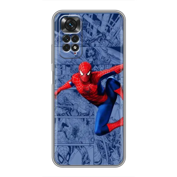 Чехол с рисунком «Человек Паук» для Xiaomi Redmi Note 11 / 11s