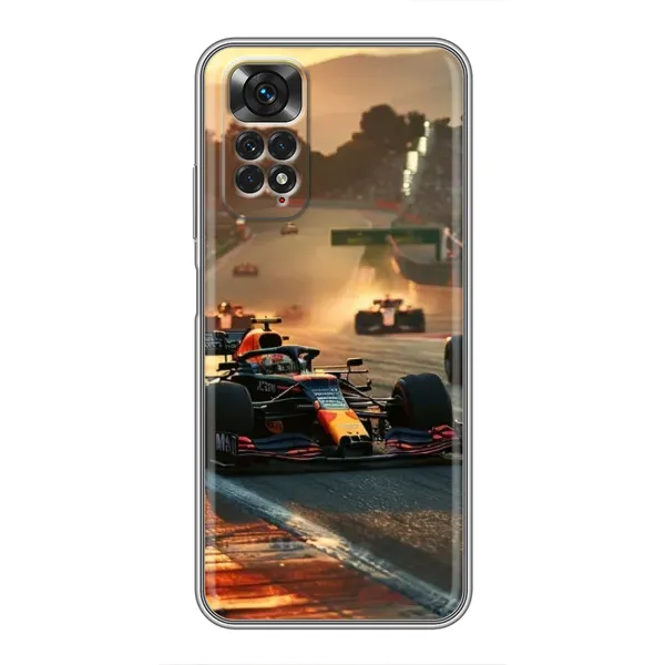 Чехол с рисунком «Чемпионат ф1» для Xiaomi Redmi Note 11 / 11s Чехол с рисунком «Чемпионат ф1» для Xiaomi Redmi Note 11 / 11s