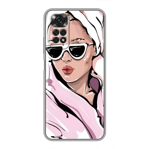 Чехол с рисунком «Девушка в халате» для Xiaomi Redmi Note 11 / 11s Чехол с рисунком «Девушка в халате» для Xiaomi Redmi Note 11 / 11s
