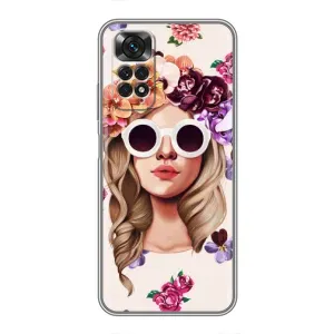 Чехол с картинкой Модные Девчонки Xiaomi Redmi Note 11 / 11s (Девушка в очках)