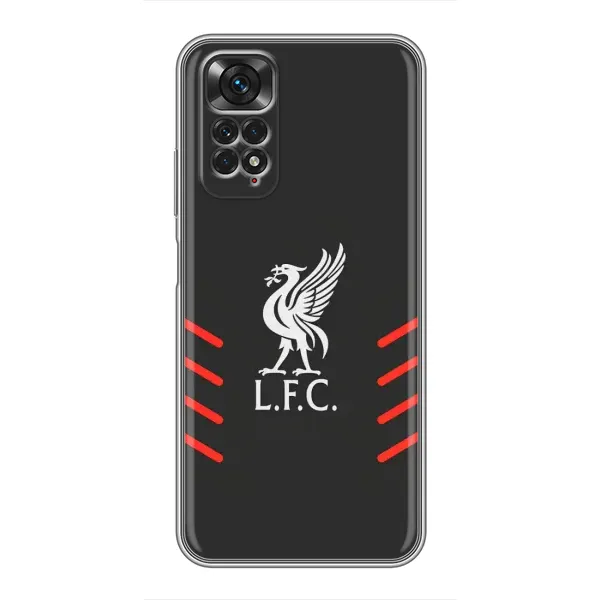 Чехол с рисунком «Эмблема Liverpool» для Xiaomi Redmi Note 11 / 11s Чехол с рисунком «Эмблема Liverpool» для Xiaomi Redmi Note 11 / 11s