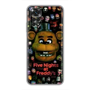 Чехлы Пять ночей с Фредди для Редми Нот 11 (Freddy)