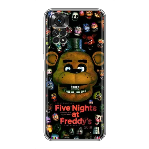 Чехол с рисунком «Freddy» для Xiaomi Redmi Note 11 / 11s Чехол с рисунком «Freddy» для Xiaomi Redmi Note 11 / 11s