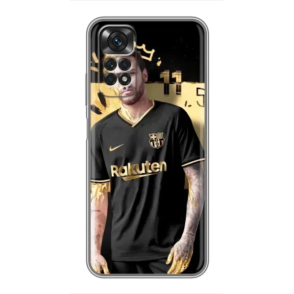 Чехол с рисунком «Gold Neymar» для Xiaomi Redmi Note 11 / 11s Чехол с рисунком «Gold Neymar» для Xiaomi Redmi Note 11 / 11s