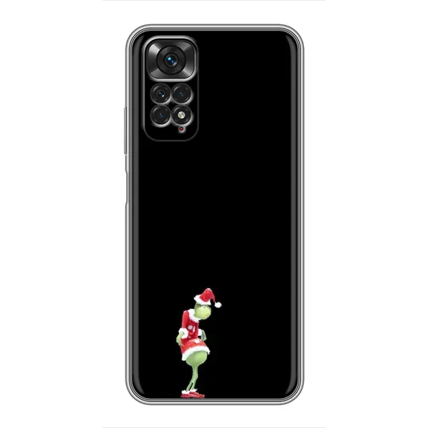 Чехол с рисунком «Гринч на чорном» для Xiaomi Redmi Note 11 / 11s Чехол с рисунком «Гринч на чорном» для Xiaomi Redmi Note 11 / 11s