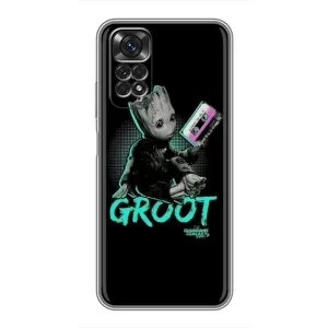 Чехол Супергерои Марвел на Редми Нот 11 (Groot)