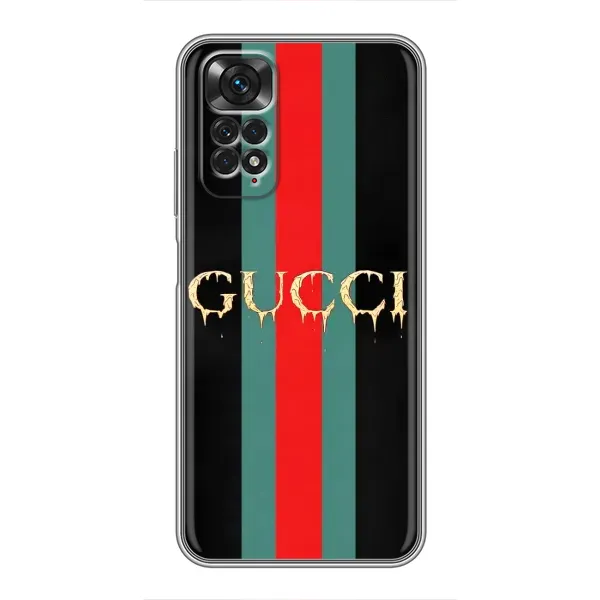 Чехол с рисунком «GUCCI» для Xiaomi Redmi Note 11 / 11s Чехол с рисунком «GUCCI» для Xiaomi Redmi Note 11 / 11s