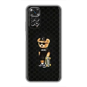 Чехлы Мишка Тедди для Редми Нот 11 (GUCCI Teddy)
