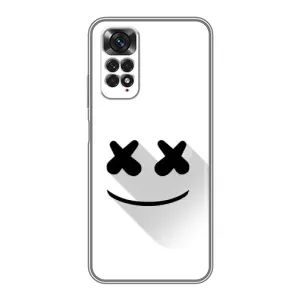 Силиконовые Чехлы (смешные стикеры) для Xiaomi Redmi Note 11 / 11s (Х-Х)