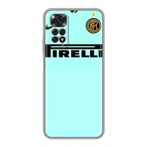 Силіконові Чохли з принтом Футбол на Xiaomi Redmi Note 11 / 11s (Inter)