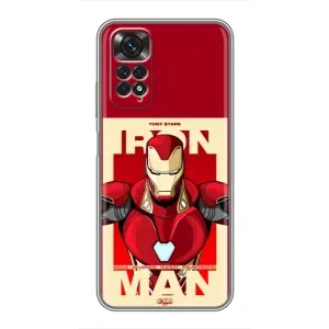 Чехол Супергерой Железный человек на Xiaomi Redmi Note 11 / 11s (Iron man)