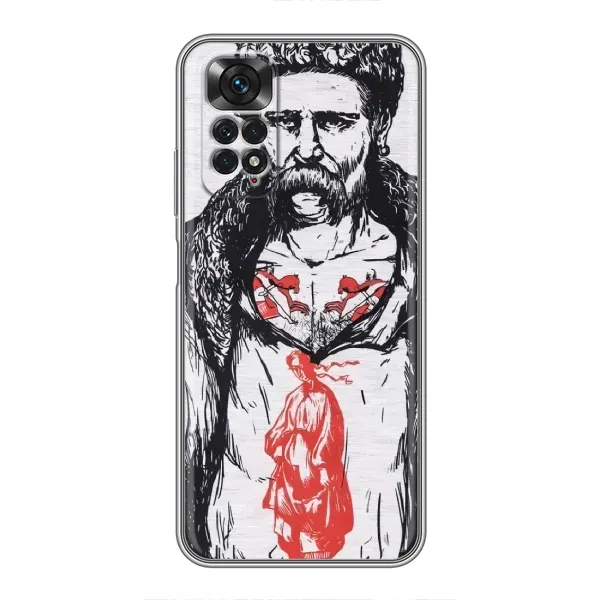 Чехол с рисунком «Кобзарь» для Xiaomi Redmi Note 11 / 11s Чехол с рисунком «Кобзарь» для Xiaomi Redmi Note 11 / 11s