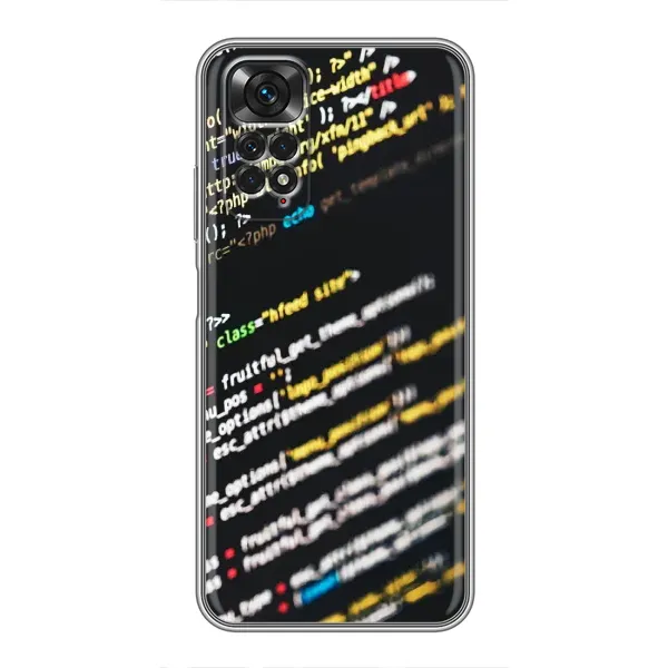 Чехол с рисунком «Код» для Xiaomi Redmi Note 11 / 11s Чехол с рисунком «Код» для Xiaomi Redmi Note 11 / 11s