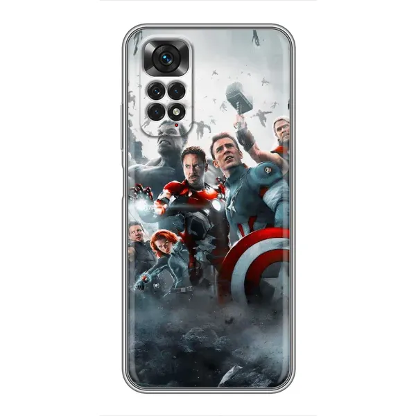 Чехол с рисунком «Команда марвел» для Xiaomi Redmi Note 11 / 11s Чехол с рисунком «Команда марвел» для Xiaomi Redmi Note 11 / 11s