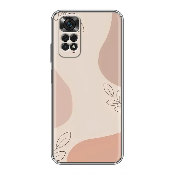 Чехол с рисунком «Коричневый фон» для Xiaomi Redmi Note 11 / 11s Чехол с рисунком «Коричневый фон» для Xiaomi Redmi Note 11 / 11s
