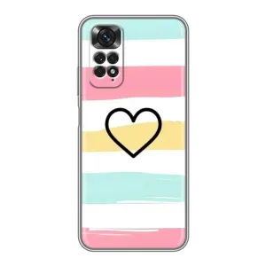 Чохли з тематикою "Маленькі Сердчеки" на Xiaomi Redmi Note 11 / 11s (Гарне сердечко)