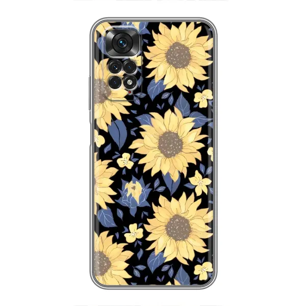 Чехол с рисунком «красивые цветы» для Xiaomi Redmi Note 11 / 11s Чехол с рисунком «красивые цветы» для Xiaomi Redmi Note 11 / 11s