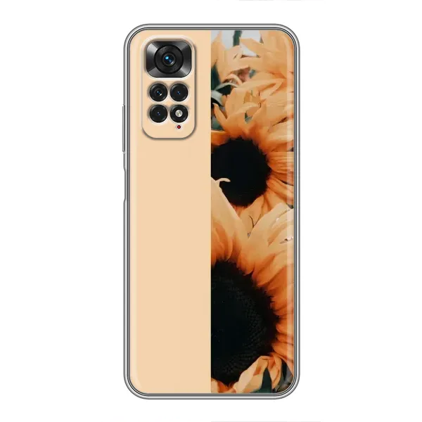 Чехол с рисунком «Красивые подсолнухи» для Xiaomi Redmi Note 11 / 11s Чехол с рисунком «Красивые подсолнухи» для Xiaomi Redmi Note 11 / 11s