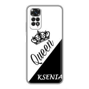 Именные Женские Чехлы для Xiaomi Redmi Note 11 / 11s (KSENIA)