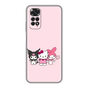 Чехол с персонажем Куроми на Xiaomi Redmi Note 11 / 11s (Куроми Мелоди Китти)