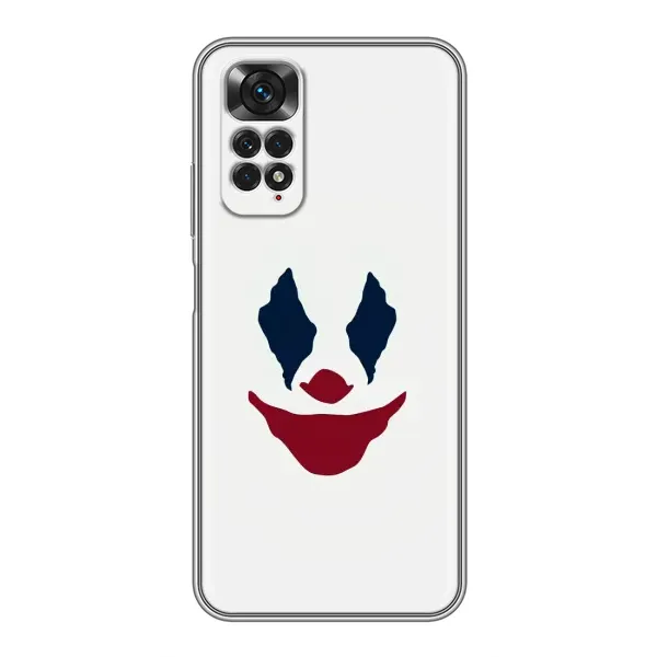 Чехол с рисунком «Лицо Джокера» для Xiaomi Redmi Note 11 / 11s Чехол с рисунком «Лицо Джокера» для Xiaomi Redmi Note 11 / 11s