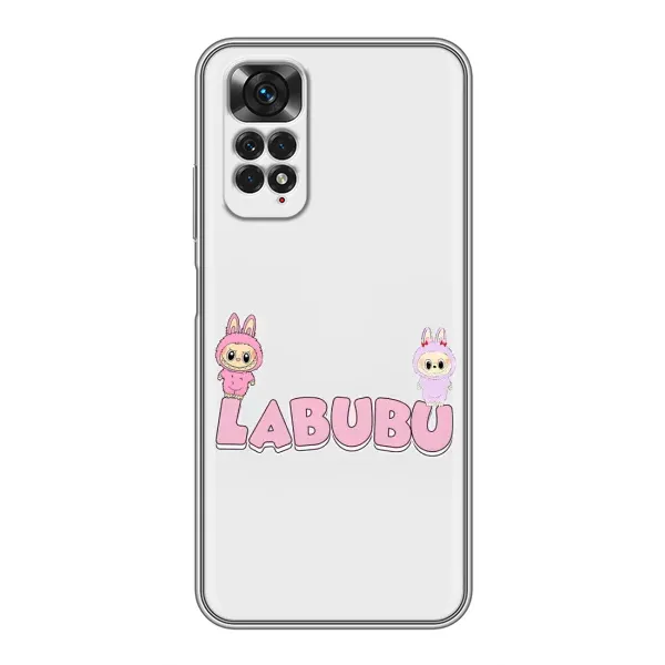 Чехол с рисунком «Логотип Лабубу» для Xiaomi Redmi Note 11 / 11s Чехол с рисунком «Логотип Лабубу» для Xiaomi Redmi Note 11 / 11s