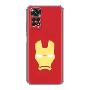 Чехол Супергерой Железный человек на Xiaomi Redmi Note 11 / 11s (Man)