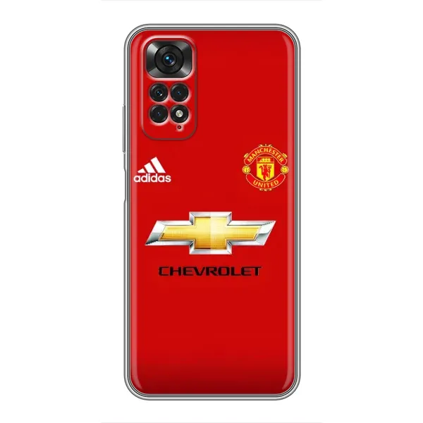 Чехол с рисунком «Man United» для Xiaomi Redmi Note 11 / 11s Чехол с рисунком «Man United» для Xiaomi Redmi Note 11 / 11s