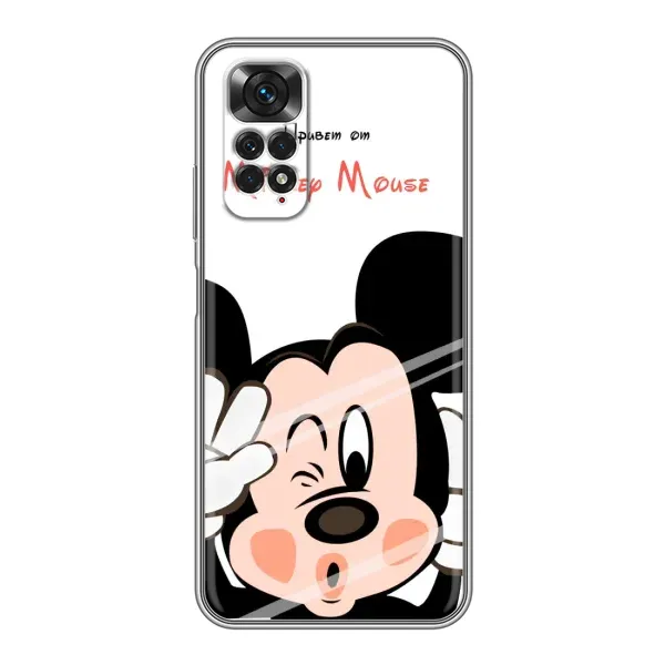 Чехол с рисунком «Mickey Mouse» для Xiaomi Redmi Note 11 / 11s Чехол с рисунком «Mickey Mouse» для Xiaomi Redmi Note 11 / 11s