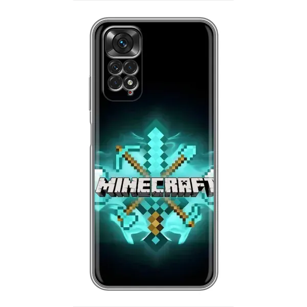 Чехол с рисунком «MineCraft 2» для Xiaomi Redmi Note 11 / 11s