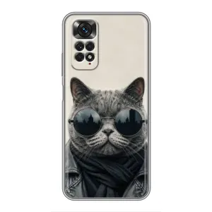 Чохол на тематику: Коти для Xiaomi Redmi Note 11 / 11s (Модний кіт)
