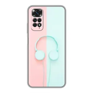 Девчачий Чехол для Xiaomi Redmi Note 11 / 11s (Наушники)