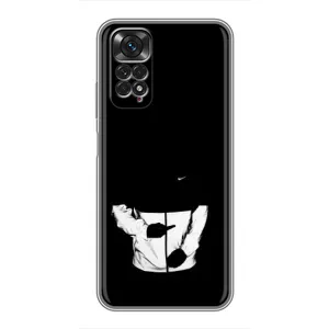 Силиконовый Чехол на Xiaomi Redmi Note 11 / 11s с картинкой Nike (Nike стиль)