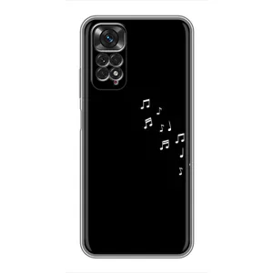 Чохол з картинками на чорному фоні для Xiaomi Redmi Note 11 / 11s (Ноти)